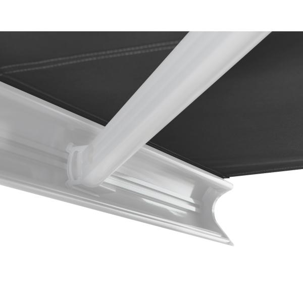 Elektrisk markise lukket 300x250cm antracitgrå/hvid
