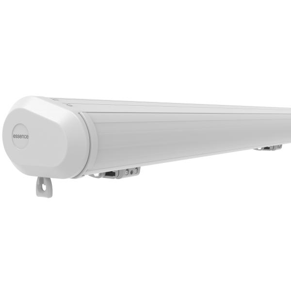 Elektrisk markise lukket 550x300cm hvid/creme