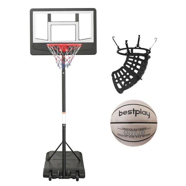 Houston basketballstander + Ball return + Basketball