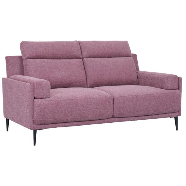 Se Furnhouse Amsterdam 2 pers. stof rosa 170x89x86cm hos Moreland