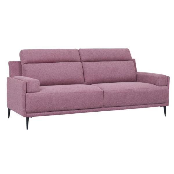 Billede af Furnhouse Amsterdam 3 pers. stof rosa 209x89x86cm