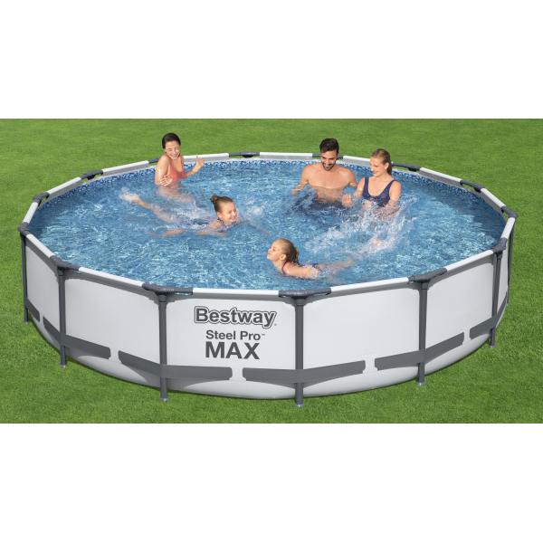 Steel Pro MAX Pool ø427x84cm - 1.999,- kr. - Under 3 stk. på lager moreland.dk