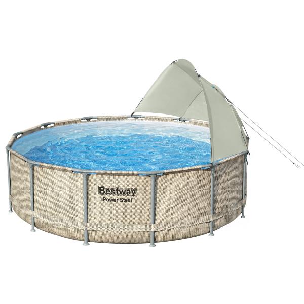 Bestway Power Steel Pool med pavillion ø396x107cm