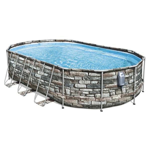 Bestway Power Steel Pool 610x366x122cm