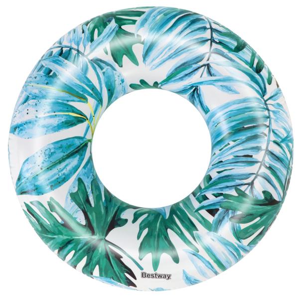 Bestway tropisk med palmer blå ø119cm