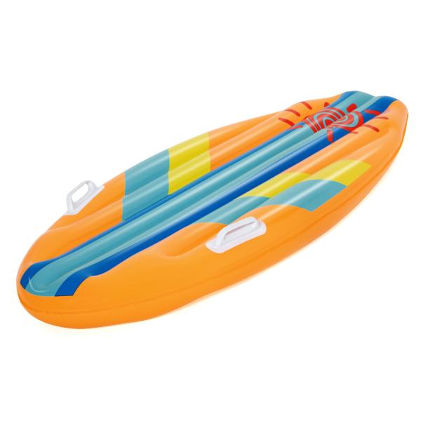 Bestway oppustelig surfboard orange 114x46cm
