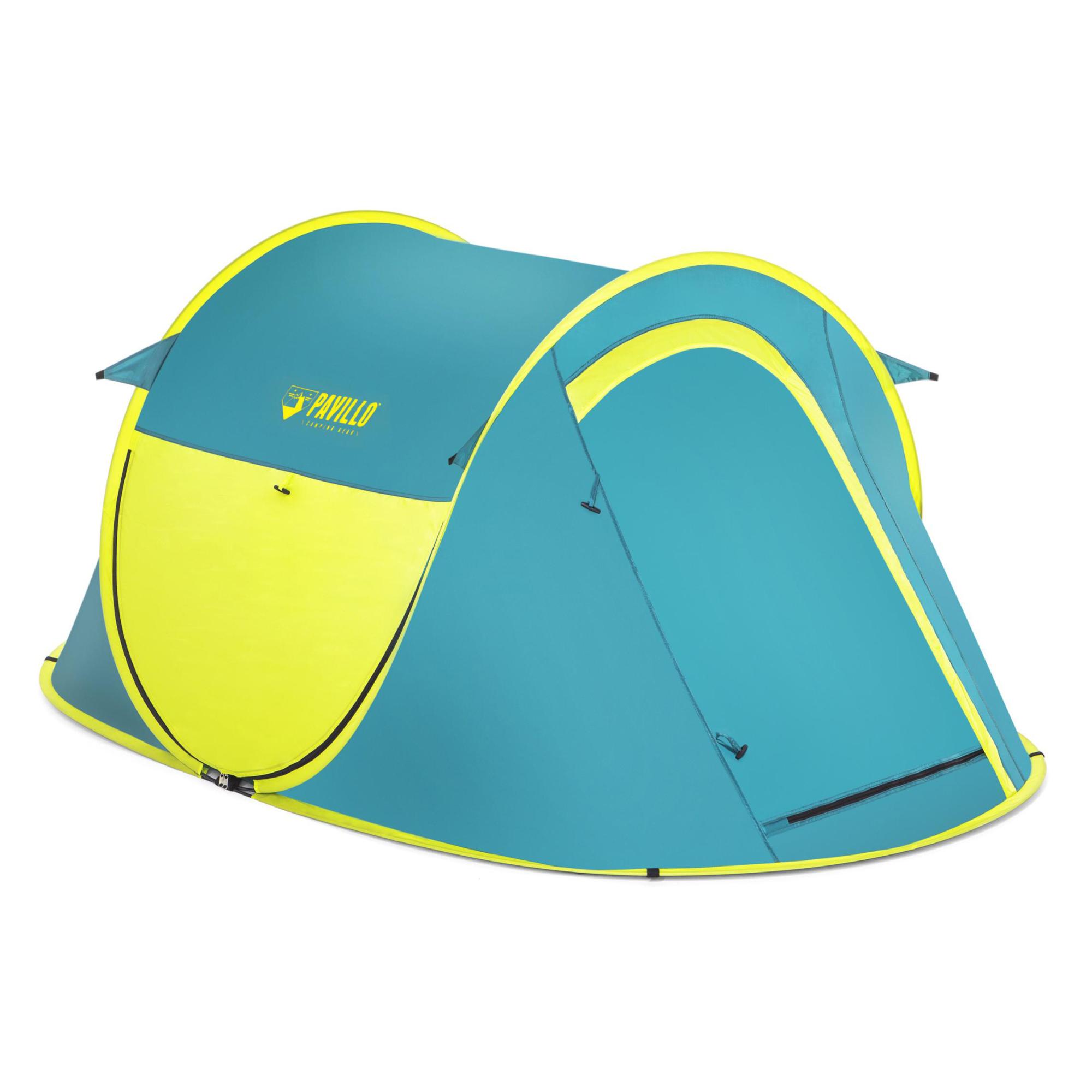 Ko Remission Raffinaderi Pavillo Cool Mount 2 turkis/gul 235x145x100cm - Pris 299,- kr. - 10+ stk. på eget lager. - moreland.dk Ko Remission Raffinaderi Pavillo Cool Mount 2 turkis/gul 235x145x100cm - Pris 299,- kr. - 10+ stk. på eget lager. - moreland.dk