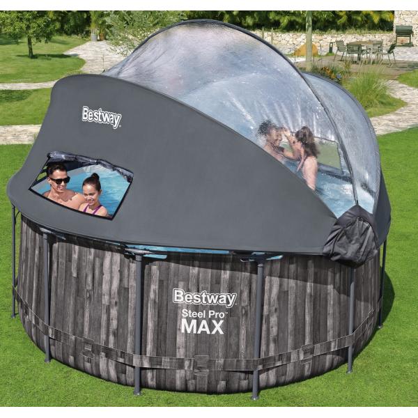 Steel pro MAX med dome 366x122cm 