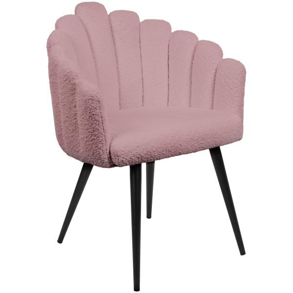 Jasmin teddy rosa/sort