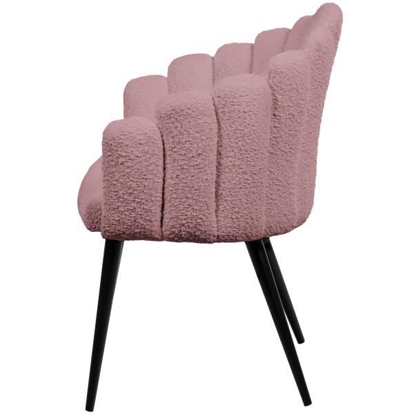 Jasmin teddy rosa/sort