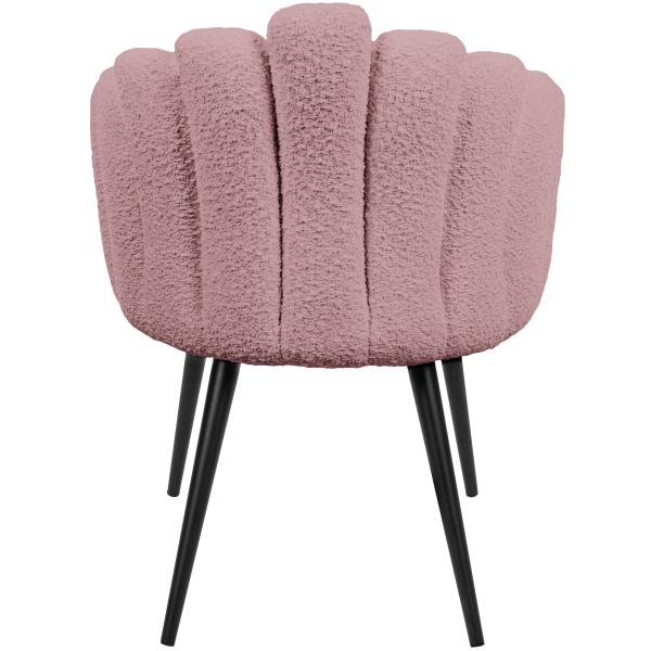 Jasmin teddy rosa/sort
