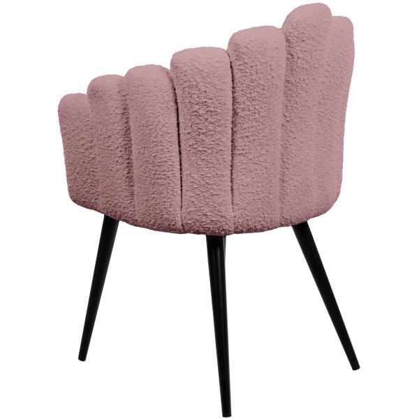 Jasmin teddy rosa/sort