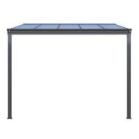 Essence pergola med polycarbonat 9m2