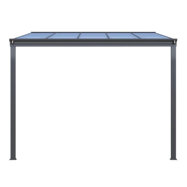 Essence pergola med polycarbonat 9m2