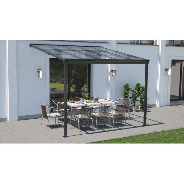 Essence pergola med polycarbonat 9m2