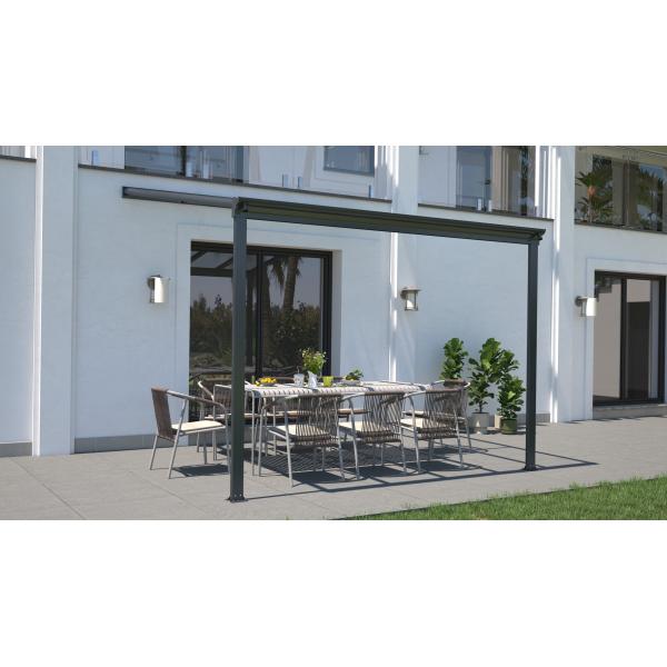 Essence pergola med polycarbonat 9m2