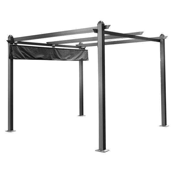 Essence pergola med dug 9m2