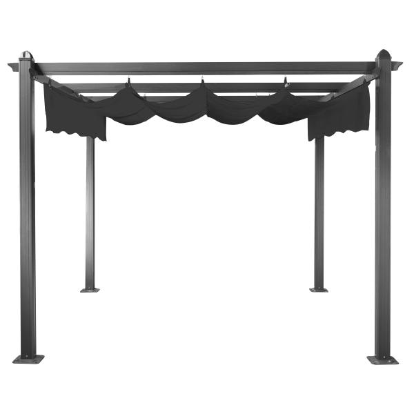 Essence pergola med dug 9m2