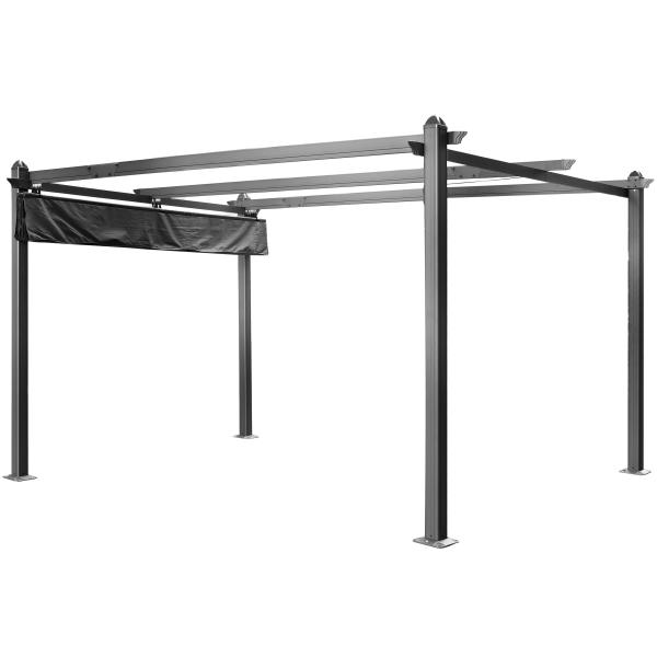 Essence pergola med dug 12m2