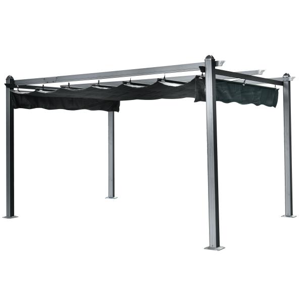 Essence pergola med dug 12m2