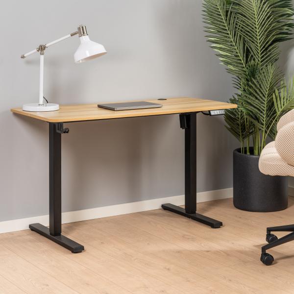 Hæve sænkebord natur 120x60cm