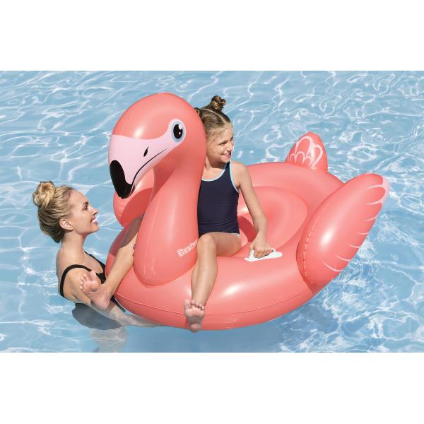 Bestway oppustelig flamingo ø138x107cm