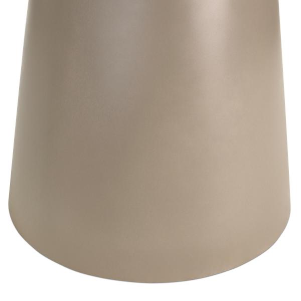 Tango sofabord beige travertin ø60x40cm