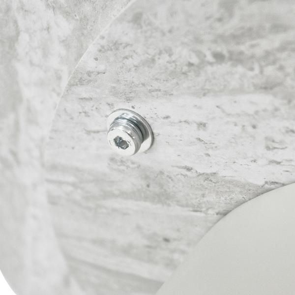 Tango sofabord grå travertin ø45x50cm