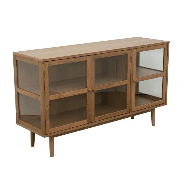 Svendborg 3-fags skænk egetræs finér