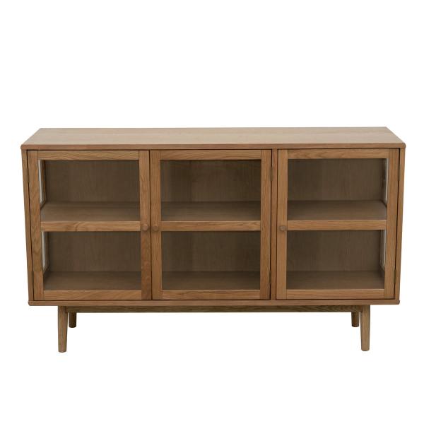 Svendborg 3-fags skænk egetræs finér