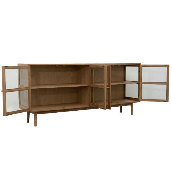 Svendborg 4-fags skænk egetræs finér