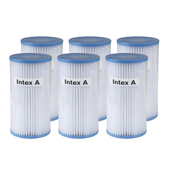 6 stk. Intex filtersæt (A)