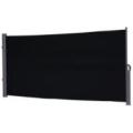 Essence læsejl lukket 600x160cm sort/antracitgrå