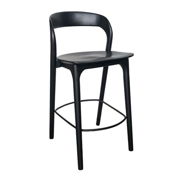Homeville Baku træ sort 44x43x88cm