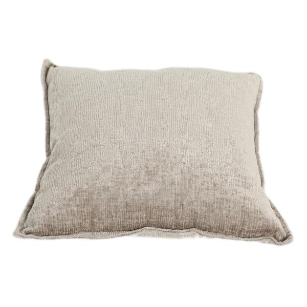 Pude velour gråbrun 50x50cm
