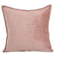 Pude velour rosa 50x50cm