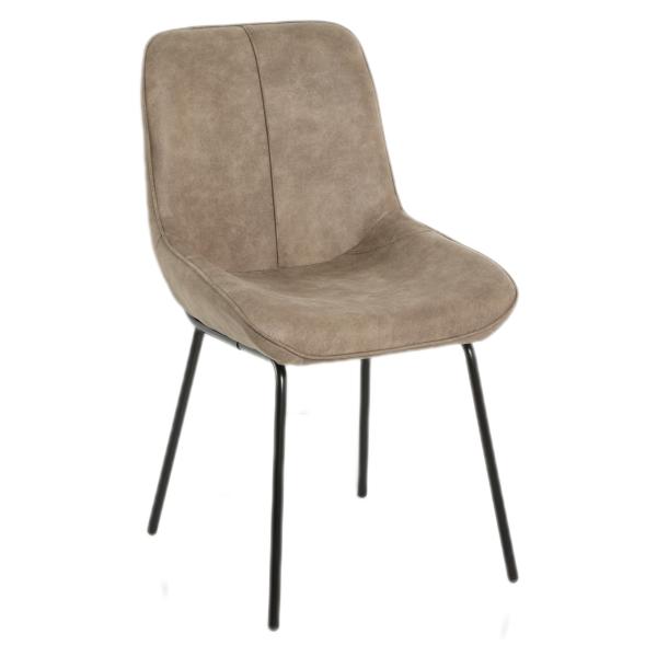 Alva suede gråbrun
