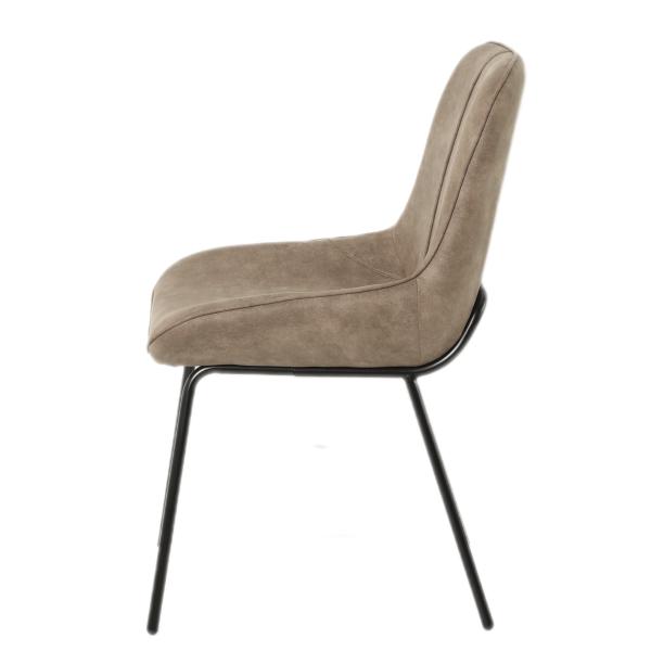 Alva suede gråbrun