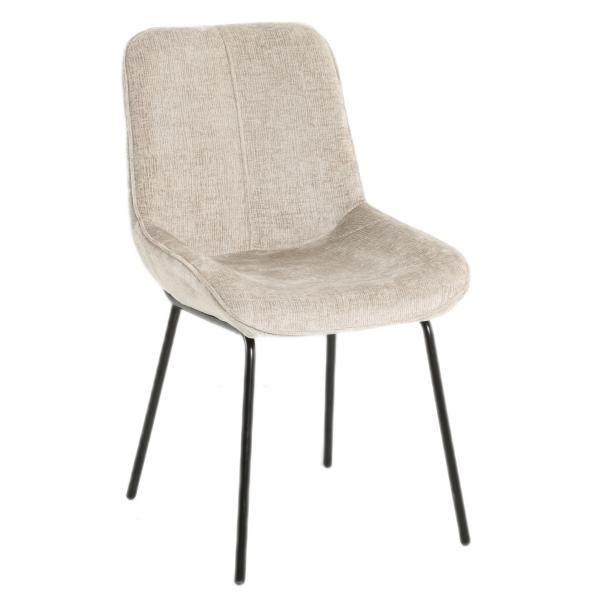 Alva fløjl beige