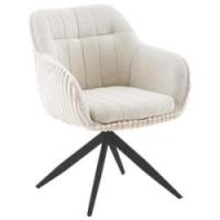 Luara med drejefunktion beige/sort