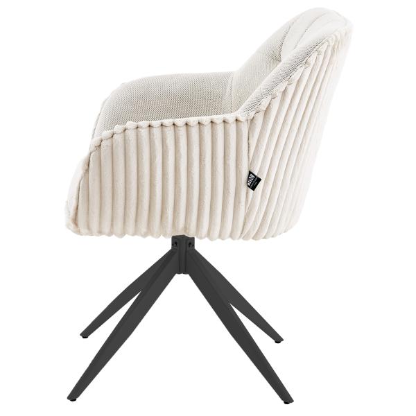 Luara med drejefunktion beige/sort