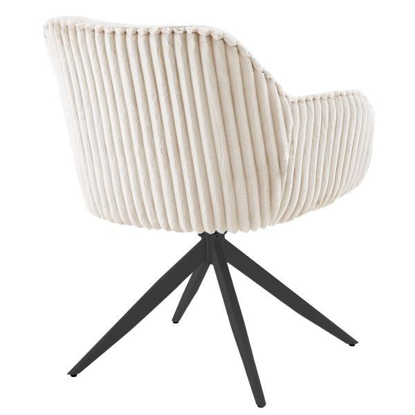 Luara med drejefunktion beige/sort