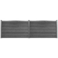 Komposithegnsæt 269x104cm antracitgrå