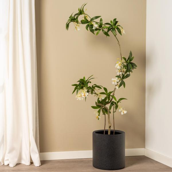 Kunstig Elaeocarpus-blomstertræ 100 cm