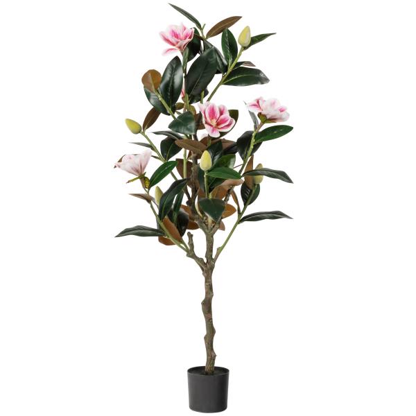 Kunstig magnolia-blomstertræ 160 cm