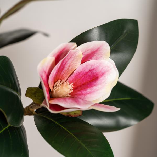Simpel kunstig magnoliatræ 140 cm