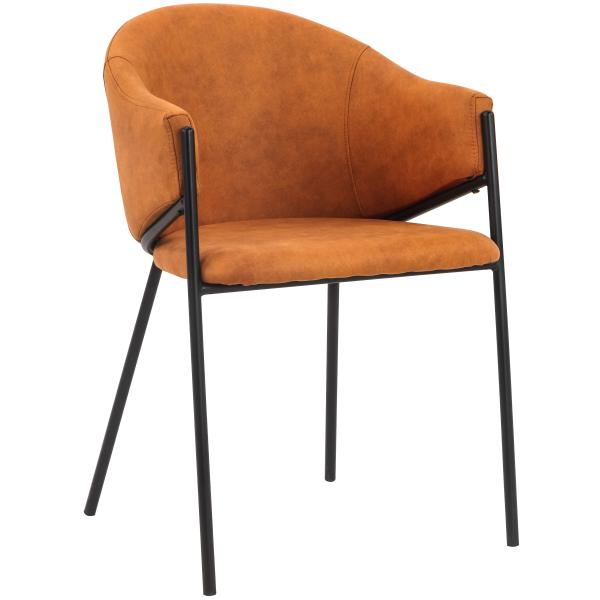 Jesi natur/Felicia suede cognac