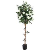 Kunstig Rosetræ hvid 140 cm