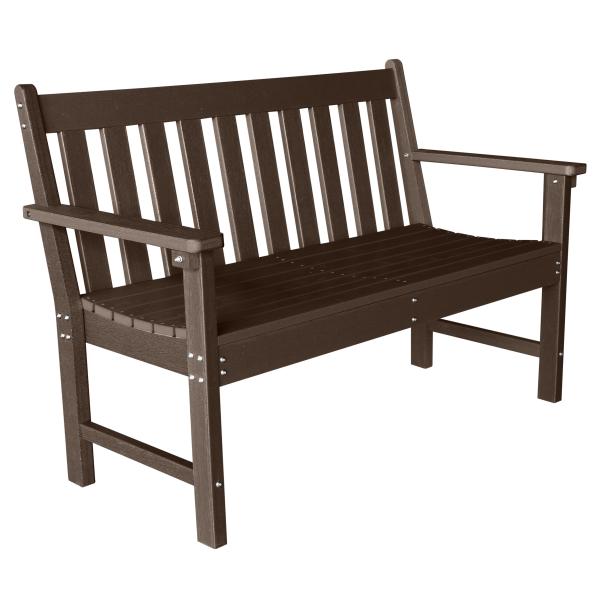 Komposit bænk brun