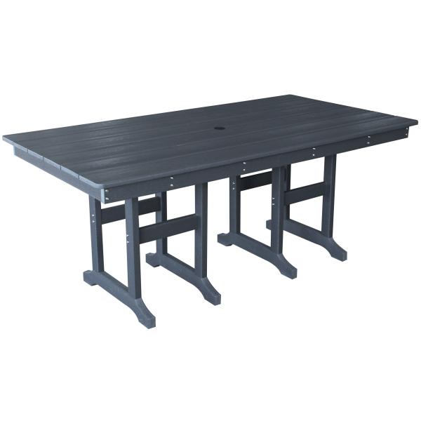 Havebord komposit mørkegrå